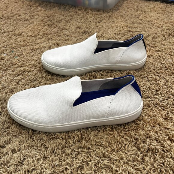 ROTHY'S The Original Slip On Sneaker in Bright White Women's Size 9 - Picture 5 of 8